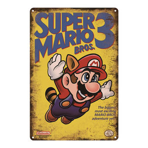 Металлический знак, предупреждающий, видео игры, гневные игры, комната, человек, пещера, винтажный декор, плакат, жестяная вывеска, игровая тарелка, металлическая Настенная Декорация - Product Image 6