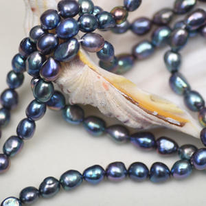 Perlas Cultivadas de Agua Dulce Blancas de 10-11 mm, Perlas de Pan Mantou al por Mayor, Accesorios para DIY - Product Image 4