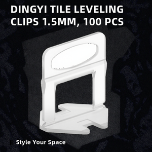 Современная система выравнивания плитки: клипсы 1,5 мм (1/16 дюйма), распорки 3-12 мм для квартир, прочные, простые в установке, для укладки плитки на базе - Product Image 2