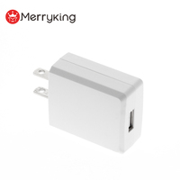 Chargeur vertical US JP USB-A LOGO étiquette OEM chargeur 5V 1A 2A 3A avec certifications PSE UL