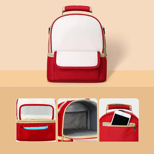 <span class=keywords><strong>Sac</strong></span> isotherme en polyester aux couleurs vives pour <span class=keywords><strong>maman</strong></span>, idéal pour la garderie, le bureau, le transport de lait, le stockage des repas, la <span class=keywords><strong>plage</strong></span> et comme <span class=keywords><strong>sac</strong></span> pour tire-lait - Product Image 4