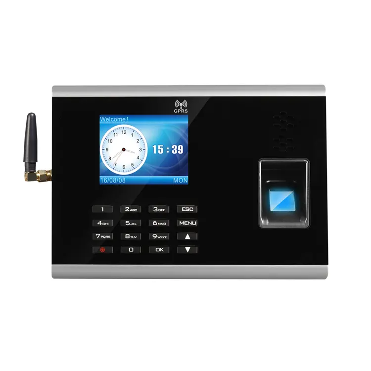 Garde-corps biométrique sans fil 3G/4G, reconnaissance par empreinte digitale, dispositif de service d'attente avec GSM