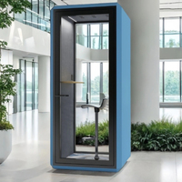 Vente en gros cabine insonorisée mobile acoustique bureau privé réunion Pod cabine téléphonique bureau travail Studio son