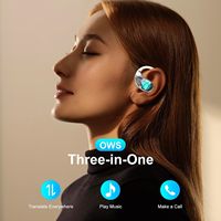 Écouteurs de traduction YYK-Q93AI - Traduction en temps réel dans 144 langues, traducteur 3-en-1, charge sans fil, commande tactile, autonomie de batterie extrêmement longue