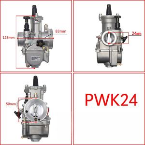 คาร์บูเรเตอร์รถจักรยานยนต์ PWK คาร์บูเรเตอร์แบบโช้ค ขนาด 24/26/28/30/32/34 มม. คาร์บูเรเตอร์รถจักรยานยนต์ออฟโรด - Product Image 6