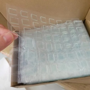 Op maat gemaakte ultradunne <span class=keywords><strong>3.3</strong></span>/4.0 CE-gecertificeerde gehard borosilicaatglaspanelen met gepolijste randen voor laboratoriumschermen. - Product Image 2