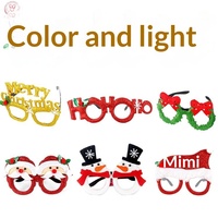 Lunettes de fête en plastique pour anniversaire, lunettes décoratives amusantes de Noël, multi-styles, pour adultes et enfants, pour les fêtes et les festivals