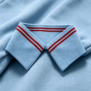 Camiseta Polo de Algodón Transpirable, Resistente y Ecológica, con Puños Elásticos, Cuello de Punto y Tejido Liso - Product Image 3