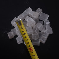 Bloc de jaspe à quartz brut naturel, en élénite, pierre de roche en Satin pour décoration, vente en gros