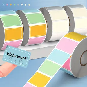 Etichetta di colore personalizzato adesivo adesivo adesivo impermeabile in vinile note adesive