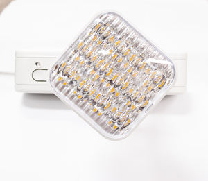 Lampu darurat LED kepala dapat diatur, dengan tanda keluar api putih dingin Kombo merah & baterai Lithium bahan plastik sumber cahaya SMD - Product Image 4