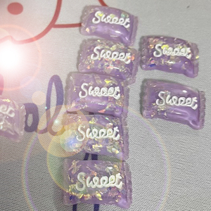 Miniaturas de Resina con Forma de Caramelos, Accesorios para Manualidades, para Hacer Joyería, Horquillas, Broches, Manualidades, Fundas para Móviles, Imanes para Refrigerador - Product Image 6