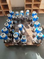 Medidor de Flujo de Engranajes Elípticos de Acero Inoxidable 304 para Aceite de Alta Viscosidad, Diésel y Queroseno, con Pantalla LCD Digital y Salida de 4-20 mA