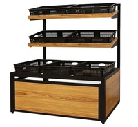 Wandmontage Groente Rack Groente-en Display Rack