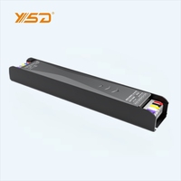 YSD YSD-100WDL-24S 100W extérieur Dimmable LED pilote IP20 DALI 0-10V Push DC sortie 24V 90% efficacité éclairage alimentation