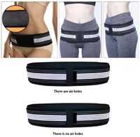 Respirant anti-dérapant unisexe sciatique ceinture orthopédique réglable hanche orthèse ceinture de soutien pour la douleur au bas du dos revivre et sciatique