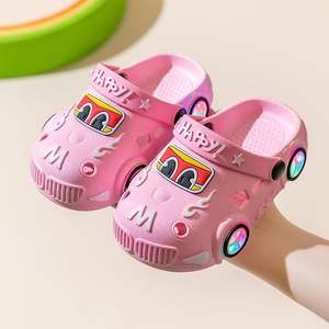 Summer Boys' Car Designs Chaussures antidérapantes à fond souple Semelle de marque de haute qualité Salle de bain pour enfants Sandales de plage pour enfants - Product Image 4