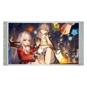 Màn hình chơi game <span class=keywords><strong>Arcade</strong></span> <span class=keywords><strong>LCD</strong></span> cảm ứng <span class=keywords><strong>22</strong></span> inch với màn hình trò chơi tương thích VGA DVI khung kim loại mở - Product Image 1