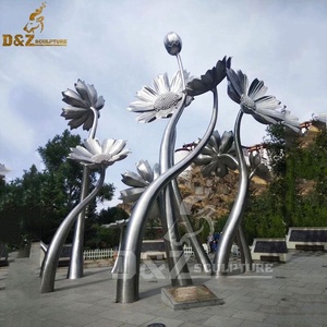 Estacas Decorativas De Metal WADORN - Girasol Y Tulipán Para Jardín