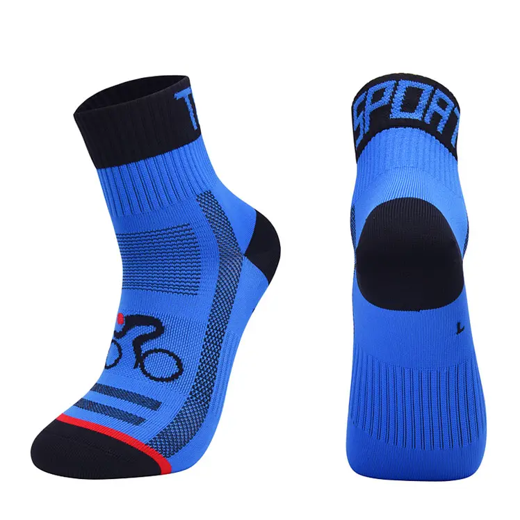 JL08-Cycling calcetines personalizado con logotipo y poliamida de compresión de calcetines Calcetines para hombres de las mujeres de los deportes en y las carreras