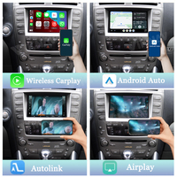 Système Viknav Linux pour Lexus IS 2005-2008 Support Original Car Decoder Box Interface Device Wireless CarPlay Android Auto Unit