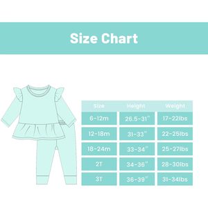 Conjunto de Ropa para Bebés Niñas al por Mayor, Top de Manga Larga con Estampado de Leopardo y Volantes, con Pantalones Negros, Ropa Transpirable de Algodón y Fibra de Bambú - Product Image 4