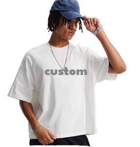 T-shirt en coton uni à col rond et manches courtes pour homme, coupe classique, tricoté, design uni teint, en promotion - Product Image 6