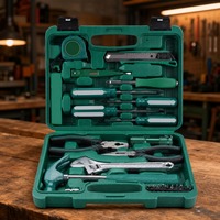 Ensemble d'outils à main industriels OEM Changlu en gros avec mallette rigide - Outils de réparation automobile incluant clés hexagonales combinées et ruban adhésif