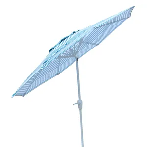 高级花园商用天井伞6m户外抛物面伞家具钢架不锈钢杆最小起订量