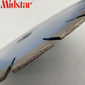 ใบเลื่อยตัดหินแกรนิต Midstar Arix ขนาด 400 มม. คมกริบพิเศษ เงียบ ไร้เสียงรบกวน เชื่อมด้วยเลเซอร์ รองรับการผลิตแบบ OEM ตามความต้องการ - Product Image 6