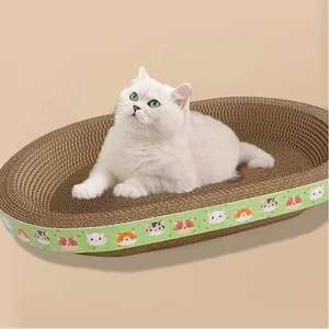 Fabrika toptan kedi tırmalama panosu dikey kedi oyuncak tırnak taşlama oluklu karton <span class=keywords><strong>Scratcher</strong></span> - Product Image 3