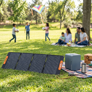 Panel Solar Plegable, Manta Solar Portátil Adecuada para Acampar y Uso al Aire Libre - Product Image 3