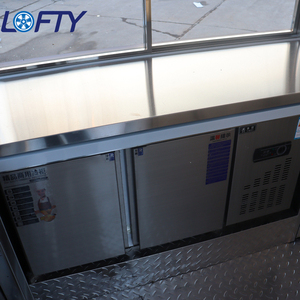 Camión de <span class=keywords><strong>Pizza</strong></span> Móvil Totalmente Equipado con Cocina Completa, Carrito de Parrilla Callejera, Carro de Crepas, Remolque de Comida para Concesiones de <span class=keywords><strong>Kebab</strong></span>, EE. UU. - Product Image 2