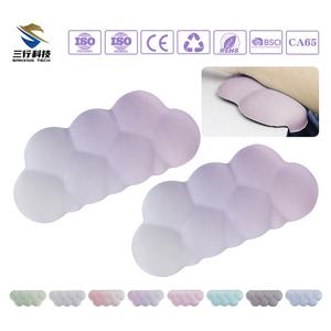 Lot de 2 <span class=keywords><strong>repose</strong></span>-poignets pour clavier et souris en forme de L, protections d'angle personnalisées en forme de L avec <span class=keywords><strong>repose</strong></span>-poignets en mousse à mémoire de forme pour clavier de <span class=keywords><strong>bureau</strong></span> - Product Image 1