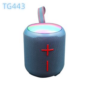 Haut-parleur sans fil OEM TG443, lumière <span class=keywords><strong>d</strong></span>'<span class=keywords><strong>ambiance</strong></span> Aurora, portable pour l'extérieur et <span class=keywords><strong>la</strong></span> maison, stéréo TWS, caisson <span class=keywords><strong>de</strong></span> basses, haut-parleur en tissu - Product Image 3