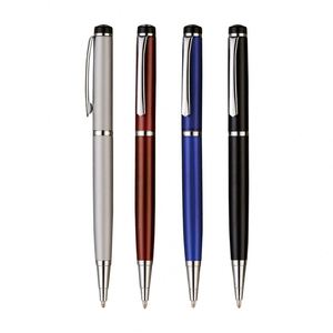 Advertising Promotion <b>Gift</b> Cheap Custom logo Metal Hotel Ballpoint Pen - Product Image 1