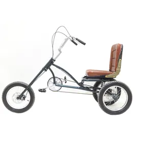 Трехколесный велосипед для взрослых односкоростной грузовой велосипед для взрослых ручной Трайк