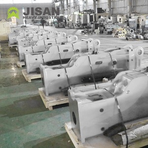 Martelo Hidráulico Montado em Escavadora de 20 Toneladas da Marca JISAN com Certificação CE, Sistema Hidráulico-Gás e Diâmetro de Cinzel de 140mm - Product Image 2