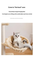 Arbre à chat tout-en-un avec lit, structure d'escalade, grande plateforme de saut et jouet spécial en sisal pour chats de grande taille, articles pour chats pour l'exportation