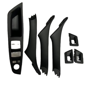 Ensemble de 7 pièces pour BMW Série 5 F10 F18 Poignées de porte intérieures et poignées de préhension en 6 couleurs 51417225873 - Product Image 1