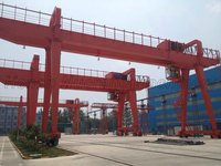 Grue à portique à double poutre pour la manutention de palettes et le mouvement de grands composants
