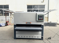 Machine automatique de ponçage et de polissage du bois, 630 mm 1000 mm, polisseuse CNC automatique à brosse pour portes en bois