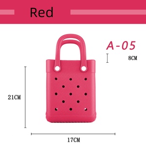 Estuche de EVA de gran capacidad con orificio de inyección Cesta de mano para mascotas Bolsa de almacenamiento de playa Bolsa de compras conveniente Propósito especial - Product Image 2
