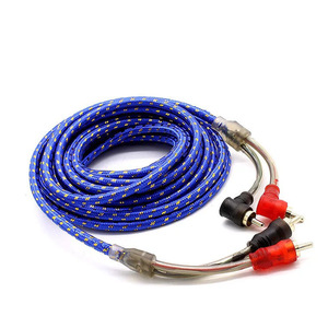 Chất lượng cao OFC tín hiệu âm thanh cáp chất lượng cao âm thanh xe hơi RCA Cáp khuếch đại RCA kết nối 3m RCA cáp cho xe hơi - Product Image 4