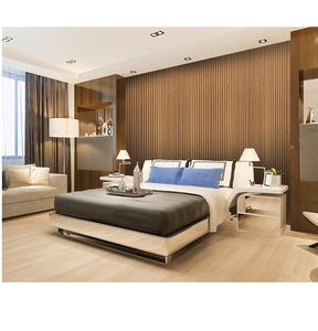 Paneles de Pared Acanalados de MDF de 18 mm, Diseño Decorativo de Listones de Madera, Revestimiento de Pared Interior, Decoración Moderna para el Hogar y la Oficina - Product Image 4