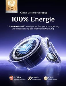 LISEN Stazione di Ricarica Wireless Veloce 3 in 1, Supporto Magnetico Multifunzionale per <span class=keywords><strong>iPhone</strong></span> 16, Samsung, IWatch, AirPods, Casa - Product Image 5