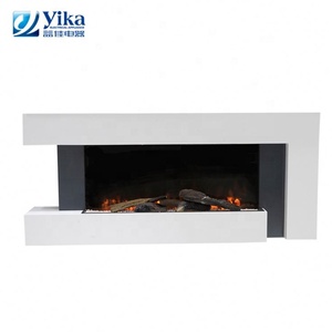 <span class=keywords><strong>Cheminée</strong></span> <span class=keywords><strong>électrique</strong></span> murale encastrable à effet gris-blanc 220~240V, très vendue - Product Image 2