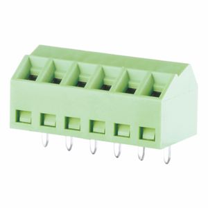 Wanjie 45 grad abgewinkelt feste <span class=keywords><strong>Terminal</strong></span> Block (pitch 3,5mm, 3,81mm, 5,08mm) XD350-3.5/XD381-3.81/XD508-5.08 - Product Image 3