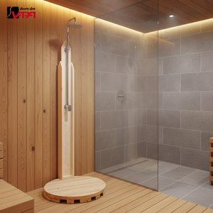 Système <span class=keywords><strong>de</strong></span> douche traditionnel pour sauna Vapasauna, vente directe usine, idéal pour hôtels, avec pommeau <span class=keywords><strong>de</strong></span> douche réglable, matériaux durables, facile à utiliser - Product Image 1