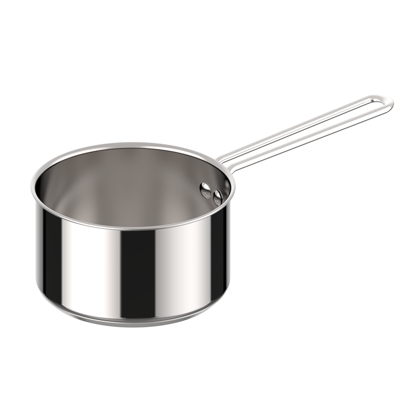 Stainless Steel Cookware Set - 8-Piece Cooking Pot Set with Tempered ...